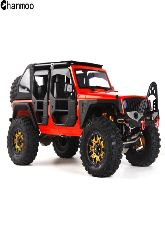 Chanmoo 1.9 Crawler Tires 1/10 RC Soft Rubber Mud Tyres 118mm With Foam Insert For RC Crawler Car Traxxas TRX4 Axial SCX10 SCX10 II RC4WD D90 D110 TF2 Tamiya CC01 Gen8 1.9 Beadlock Wheel Rims 4PCS - Image 5